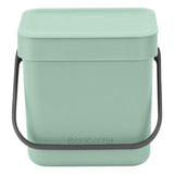 Brabantia Sort & Go Kitchen Compost Bin Jade Green 3L - British product