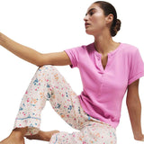 M&S pink pyjama set size 10, imported from the UK