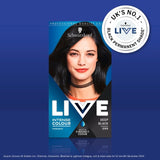 Schwarzkopf Live Deep Black 99 permanent hair dye (British brand)