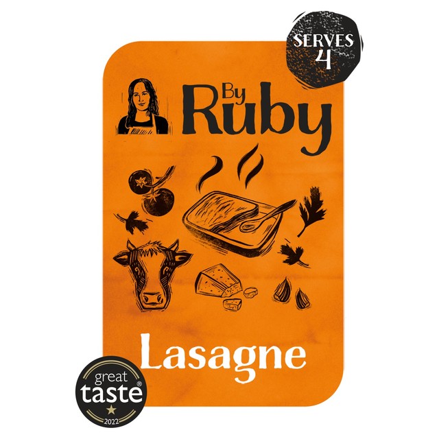 ByRuby Classic Lasagne ready meal serves 4 1420g - British product