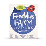 Freddie Fruity Bites blueberry fruit snacks 100g - British product