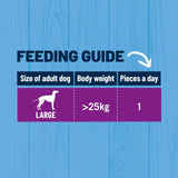 Bakers Joint Delicious Chicken Dog Chews for Large Dogs 240g - British product