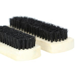 Elliotts Wooden Black Shoe Brushes Set of 2 - British product