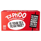 Typhoo black tea bags 240 count (British brand)