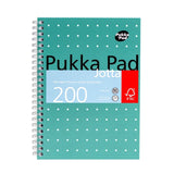 Pukka Pad A5 Metallic Green Jotta Notepad