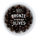 M&S Pitted Black Olives in Rapeseed Oil 154g