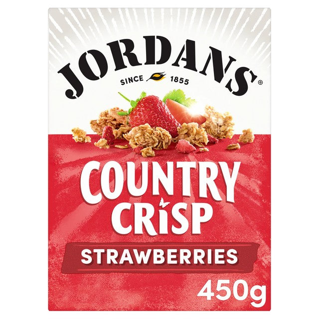 Jordans strawberry cereal clusters 450g, UK version