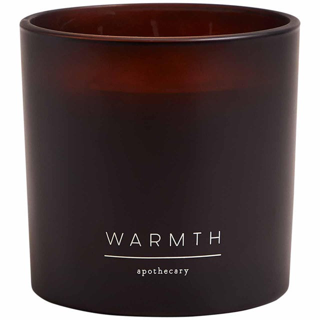M&S Apothecary Warmth 3 Wick Candle Amber, imported from the UK