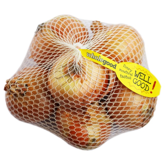 Wholegood organic onions 1.5kg (British brand)