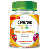 Centrum Kids Orange and Mixed Berry Gummy Multivitamins 30 Gummies