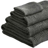 M&S Cotton Quick Dry Towel Charcoal, imported from the UK