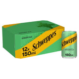 Schweppes Canada Dry Ginger Ale 12 x 150ml (British brand)