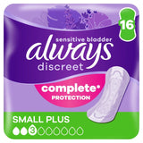 Always Discreet Incontinence Pads Small Plus Bladder Leak Protection Pads