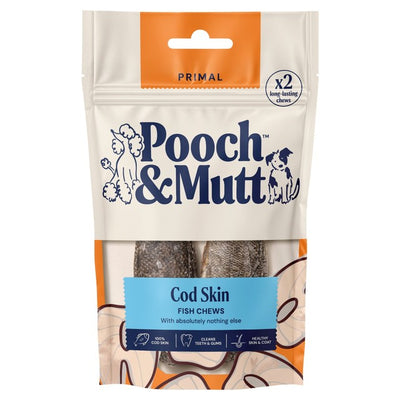 Pooch & Mutt Long-Lasting Fish Hide Chews Dog Chew 90g