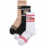 M&S Boys Pixar Cars Socks Pack of 3 4-7 Large