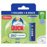 Toilet Duck Fresh Discs Lime Toilet Gel Holder 36ml
