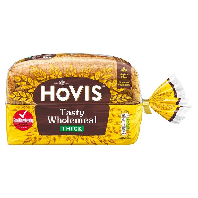 Hovis Wholemeal Thick Sliced Bread 800g, UK version