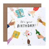 M&S Celebration Treats Birthday Card 15cm x 15cm