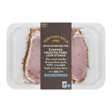M&S Heritage Gold British Outdoor Bred 2 Pepper Crusted Pork Loin Steaks 300g