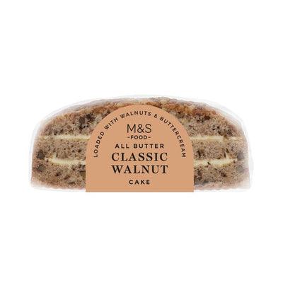 M&S Walnut Sponge Cake 225g