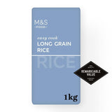 M&S Easy Cook Long Grain Rice 1kg