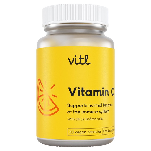 VITL Vitamin C capsules 30 capsules (British brand)