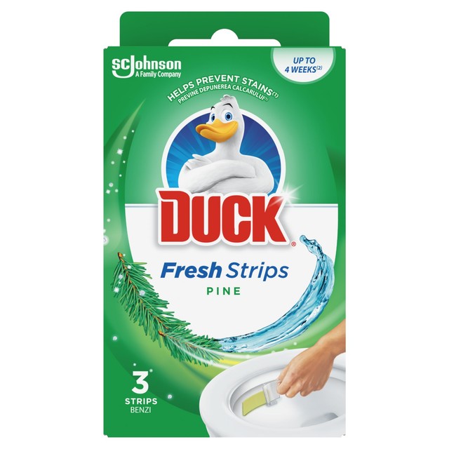 Toilet Duck toilet cleaner strips Pine 27g - British product