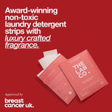 The Lab Co. non-bio laundry sheets energising scent 32 loads (British brand)