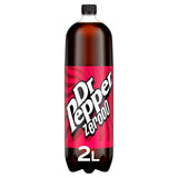Dr Pepper Zero Sugar Cola 2L - British product
