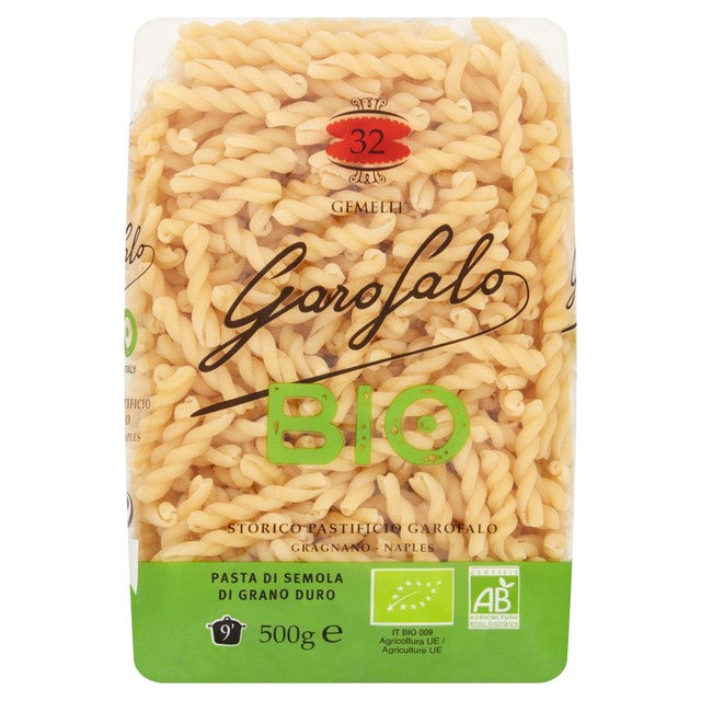 Garofalo Organic Gemelli pasta 500g, UK version