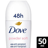 Dove Powder Anti-Perspirant Roll-On Deodorant for Women 50ml