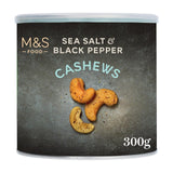 M&S Sea Salt and Black Pepper Cashew Nuts 300g