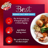 Bisto Best Reduced Salt Beef Gravy Granules 390g - British product
