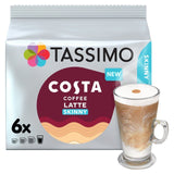 Costa Skinny Latte Tassimo Coffee Pods 6 Pack