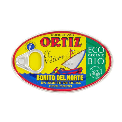 Brindisa Ortiz Albacore Tuna in Organic Olive Oil Canned Tuna 112g