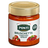 Ponti Bruschetta Tomatoes Tapenade 130g, imported from the UK