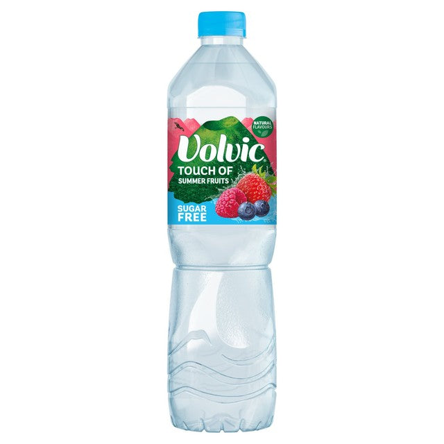 Volvic summer fruits flavoured water 1.5L (British brand)