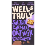 Well & Truly Oat Milk Chocolate Salted Caramel Vegan Chocolate Bar 90g