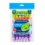 Minky Sure Grip Clothes Pegs 24 Pack