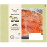 M&S Caledonian Gold Lemon & Pepper Oak Smoked Salmon Slices 100g