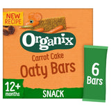 Organix Carrot Cake Soft Oaty Bars Toddler Snack Multipack 6x23g
