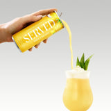 Served cocktail variety pack with Mojito, Pina Colada, Passion Fruit Martini, Margarita 8 x 250ml (British brand)