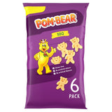 Pom-Bear BBQ Flavour Teddy Shaped Potato Snack 6 Pack