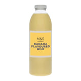 M&S banana flavoured milk drink 750ml, imported from the UK