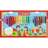 Stabilo Cappi Colouring Pens Assorted Colours 24 Pack