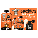 The Collective kids peach and apricot yoghurt pouches 6x90g multipack (British brand)