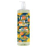 Faith In Nature Body Wash Grapefruit Orange 1 Litre