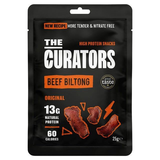 The Curators Original Beef Biltong 25g (British brand)