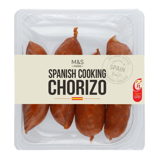 M&S Spanish Chorizo Sausages 180g, imported from the UK