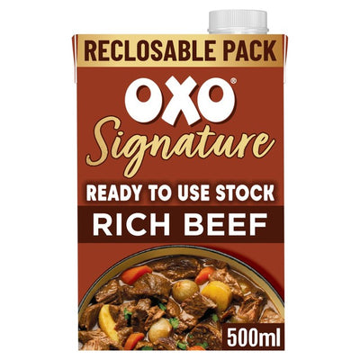Oxo Signature Beef Stock 500ml